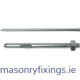 Light Concrete Nail 90-8G with Threaded Shank  BOX 50